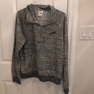 Cute quarter-zip sweater!